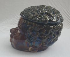  Palissy Ware Palissy Majolica 41 Palissy majolica small box quality piece  - 4619138