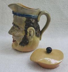  Palissy Ware Palissy Majolica 42 Portuguese Palissy majolica jar very rare piece  - 4619176