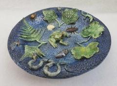  Palissy Ware Palissy Majolica 47 Palissy French Majolica plate  - 4621041