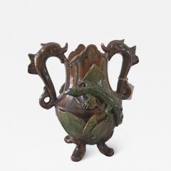  Palissy Ware Palissy Majolica 48 Palissy majolica jug  - 4621894