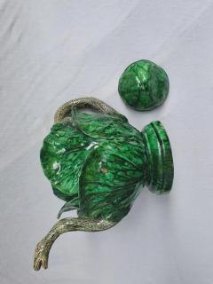  Palissy Ware Palissy Majolica 50 Portuguese Pbalissy majolica ig teapot  - 4621057