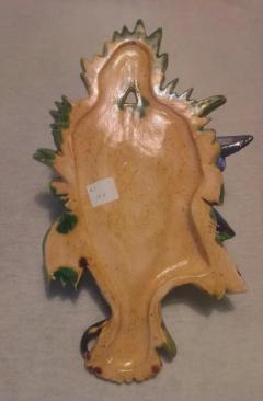  Palissy Ware Palissy Majolica 55 Palissy Majolica Wall Pocket  - 4641217