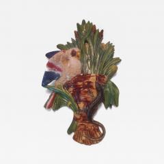  Palissy Ware Palissy Majolica 55 Palissy Majolica Wall Pocket  - 4642483