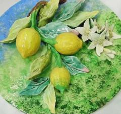  Palissy Ware Palissy Majolica 67 Palissy French Majolica plate - 4662996