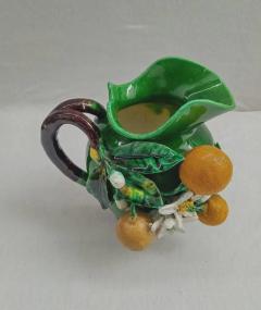  Palissy Ware Palissy Majolica 75 Majolica French Menton small jar piece - 4614594