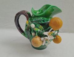  Palissy Ware Palissy Majolica 75 Majolica French Menton small jar piece - 4614596