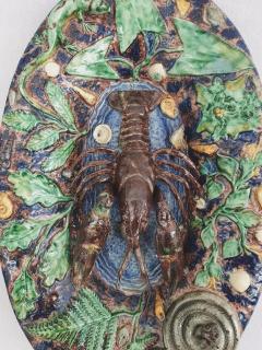  Palissy Ware Palissy Majolica French Palissy majolica PAIR of high quality dishes - 4540818