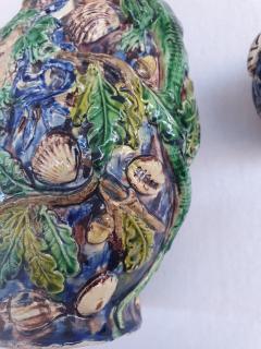  Palissy Ware Palissy Majolica French Palissy majolica Very rare very beautiful piece  - 4529647