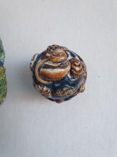  Palissy Ware Palissy Majolica French Palissy majolica Very rare very beautiful piece  - 4529649