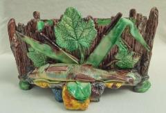  Palissy Ware Palissy Majolica French Palissy majolica beautiful piece  - 4540841