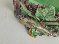  Palissy Ware Palissy Majolica French Palissy majolica beautiful piece  - 4540847