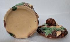 Palissy Ware Palissy Majolica French Palissy majolica box - 4587247