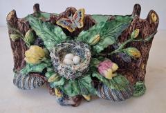  Palissy Ware Palissy Majolica French Palissy majolica vibrant colors rare antique and high quality piece  - 4551370