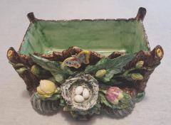  Palissy Ware Palissy Majolica French Palissy majolica vibrant colors rare antique and high quality piece  - 4551375
