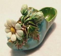  Palissy Ware Palissy Majolica Majolica French Menton tiny showcase piece - 4551406