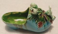  Palissy Ware Palissy Majolica Majolica French Menton tiny showcase piece - 4551423