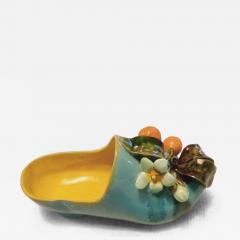  Palissy Ware Palissy Majolica Majolica French Menton tiny showcase piece - 4553524