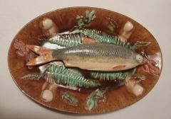  Palissy Ware Palissy Majolica Majolica French plate - 4577755