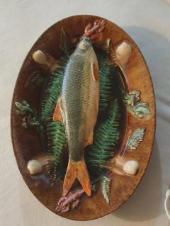  Palissy Ware Palissy Majolica Majolica French plate - 4577756