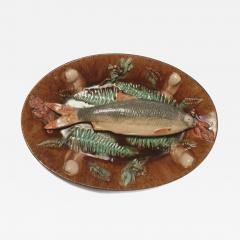  Palissy Ware Palissy Majolica Majolica French plate - 4578726