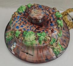  Palissy Ware Palissy Majolica Majolica Hanging Basket Palissy  - 4564079