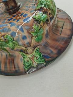  Palissy Ware Palissy Majolica Majolica Hanging Basket Palissy  - 4564083