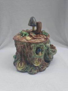  Palissy Ware Palissy Majolica Palissy majolica box jar tureen  - 4564086