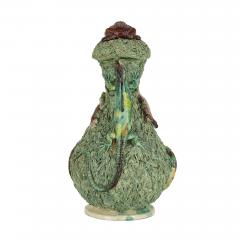  Palissy Ware Palissy Majolica Portuguese Majolica ewer in the manner of Palissy - 3928184