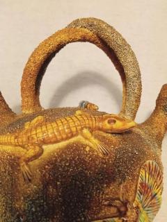  Palissy Ware Palissy Majolica Portuguese Palissy majolica jar Possibly Mafra - 4548944