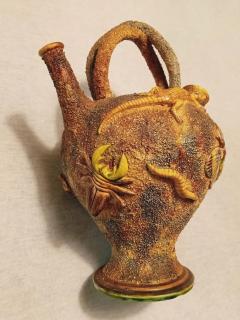  Palissy Ware Palissy Majolica Portuguese Palissy majolica jar Possibly Mafra - 4548949