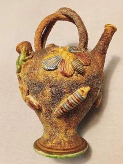  Palissy Ware Palissy Majolica Portuguese Palissy majolica jar Possibly Mafra - 4548950