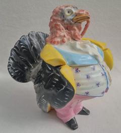  Palissy Ware Palissy Majolica palissy majolica has Beautiful turkey shaped cigar  - 4570052