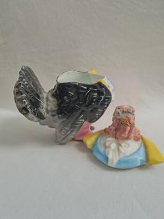  Palissy Ware Palissy Majolica palissy majolica has Beautiful turkey shaped cigar  - 4570060