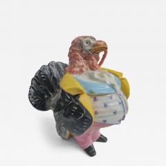  Palissy Ware Palissy Majolica palissy majolica has Beautiful turkey shaped cigar  - 4570175