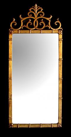  Palladio A stylish Italian Hollywood regency rectangular mirror attributed to Palladio - 718904