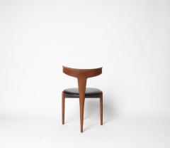  Palle Petersen Erik Andersen Rare Set of 4 Teak Dining Chairs by Palle Petersen Erik Andersen Denmark - 4390459