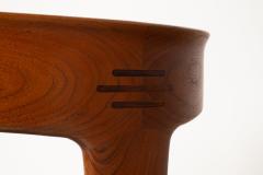  Palle Petersen Erik Andersen Rare Set of 4 Teak Dining Chairs by Palle Petersen Erik Andersen Denmark - 4390468