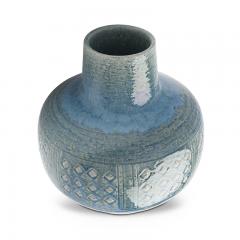  Palshus Large Vase in Turquoise Glaze by Per and Annelise Linnemann Schmidt for Palshus - 3438414
