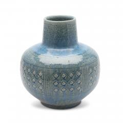  Palshus Large Vase in Turquoise Glaze by Per and Annelise Linnemann Schmidt for Palshus - 3438415
