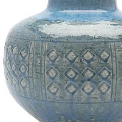  Palshus Large Vase in Turquoise Glaze by Per and Annelise Linnemann Schmidt for Palshus - 3438416