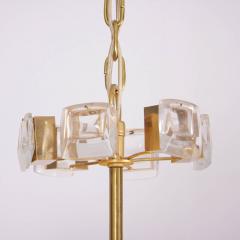  Palwa Glamorous Palwa Gilded Brass and Glass Jewel Chandelier - 544784