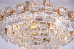  Palwa Glamorous Palwa Gilded Brass and Glass Jewel Chandelier - 544786