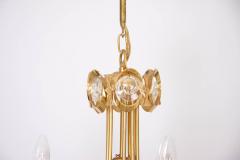  Palwa Huge Gilded Brass and Glass Palwa Chandelier - 546619