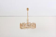  Palwa One of Two Palwa Gilded Brass Chandeliers Model S2601 - 984116