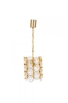  Palwa Pair of Palwa Continental Mid Century Cylindrical Pendants - 4652107