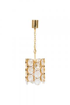  Palwa Pair of Palwa Continental Mid Century Cylindrical Pendants - 4652108