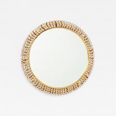  Palwa Palwa Back Lit Gilded Brass Mirror with Crystals - 594285