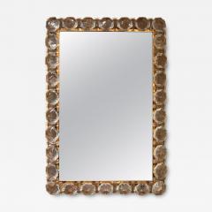  Palwa Vintage Brass And Crystal Mirror By Palwa - 3671225