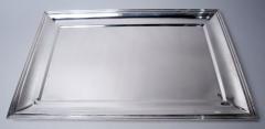  Pampaloni Large Italian Retro Deco Modern Sterling Silver Tray - 4542999