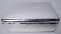  Pampaloni Large and Stylish Italian Modern Sterling Silver Box - 4542832
